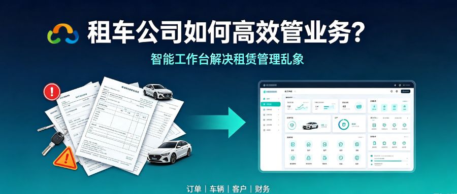 车辆租赁系统工作台功能介绍：一站式管控企业全业务待办
