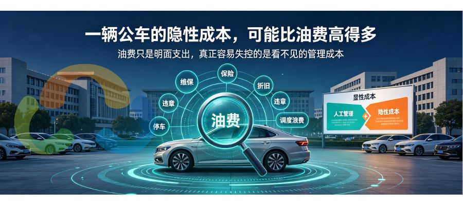 一辆公车的隐性成本，可能比油费高得多